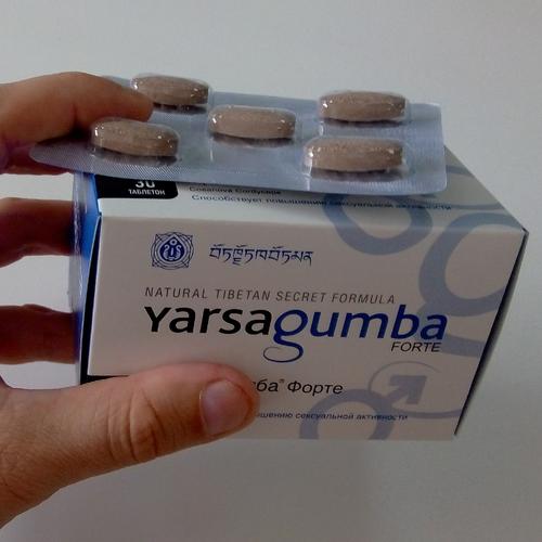 Отзыв на таблетки для потенции ЯрсаГумба Форте