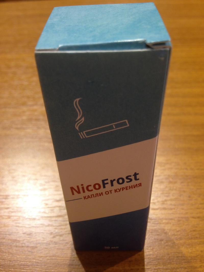 Отзыв на капли от курения NicoFrost
